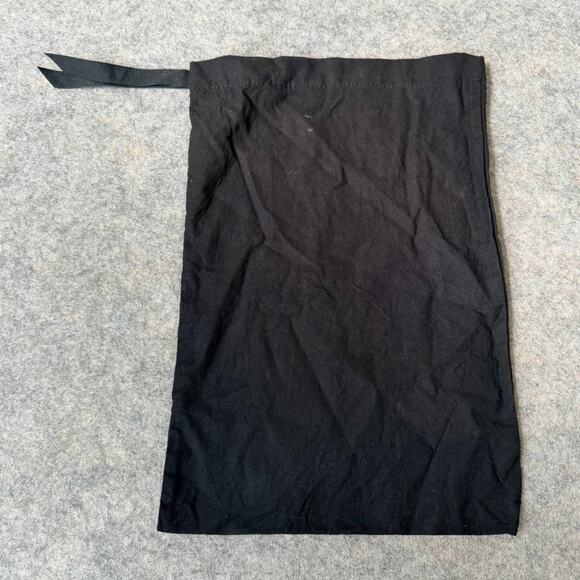 Authentic Chanel Dust Bag Black White Drawstring 8.75"x13.25" - Picture 3 of 6